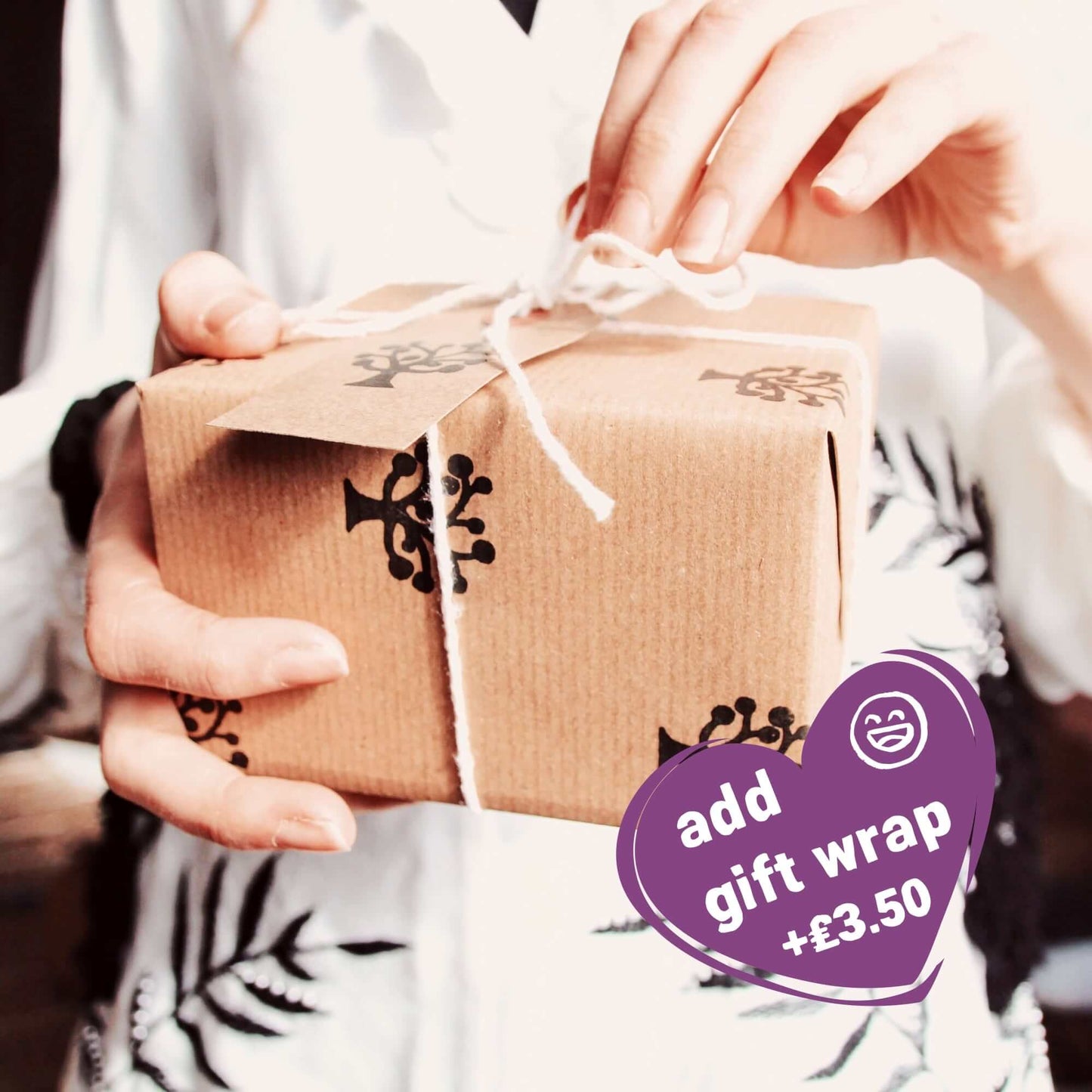 make your own body scrub kit in eco-friendly compostable gift wrap