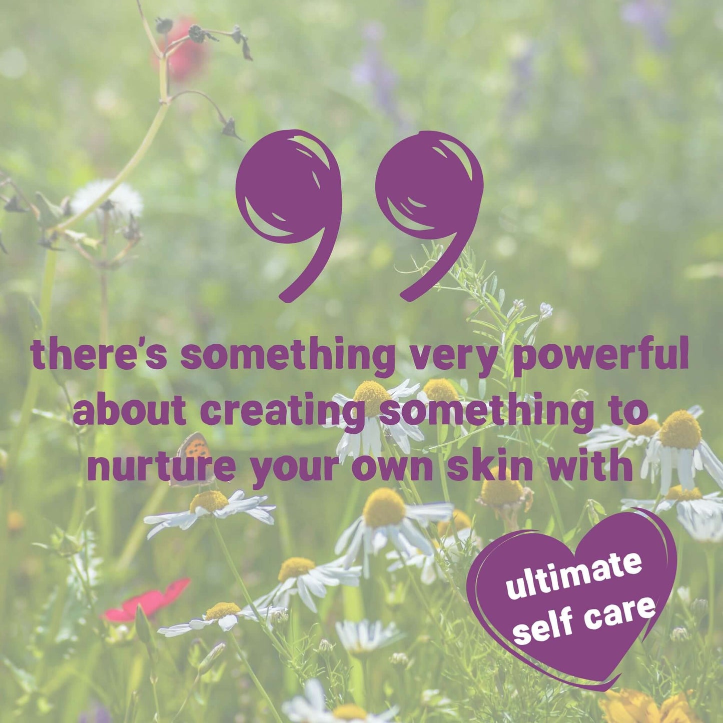 ultimate self care image explaining why making your own skincare is relaxing, congratulations gift