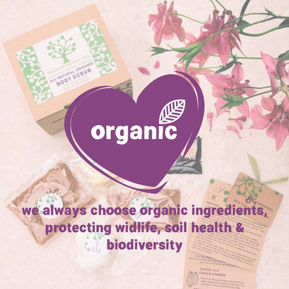 organic make your own body scrub kit