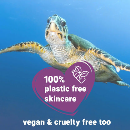 plastic free skincare, vegan skincare 