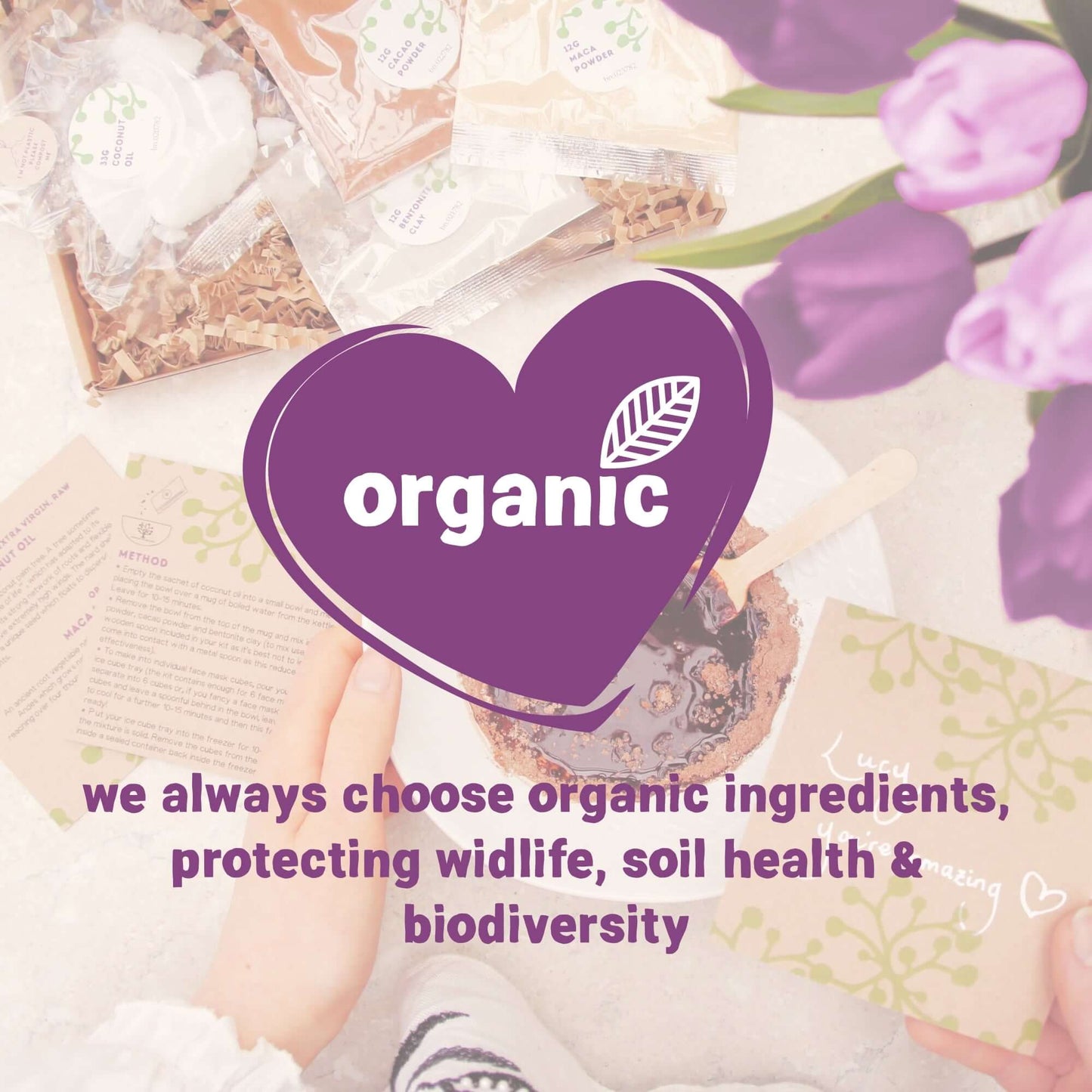 organic skincare kit inside proud of you gift box