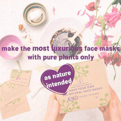 make your own face mask kit, make luxurious face masks in minutes