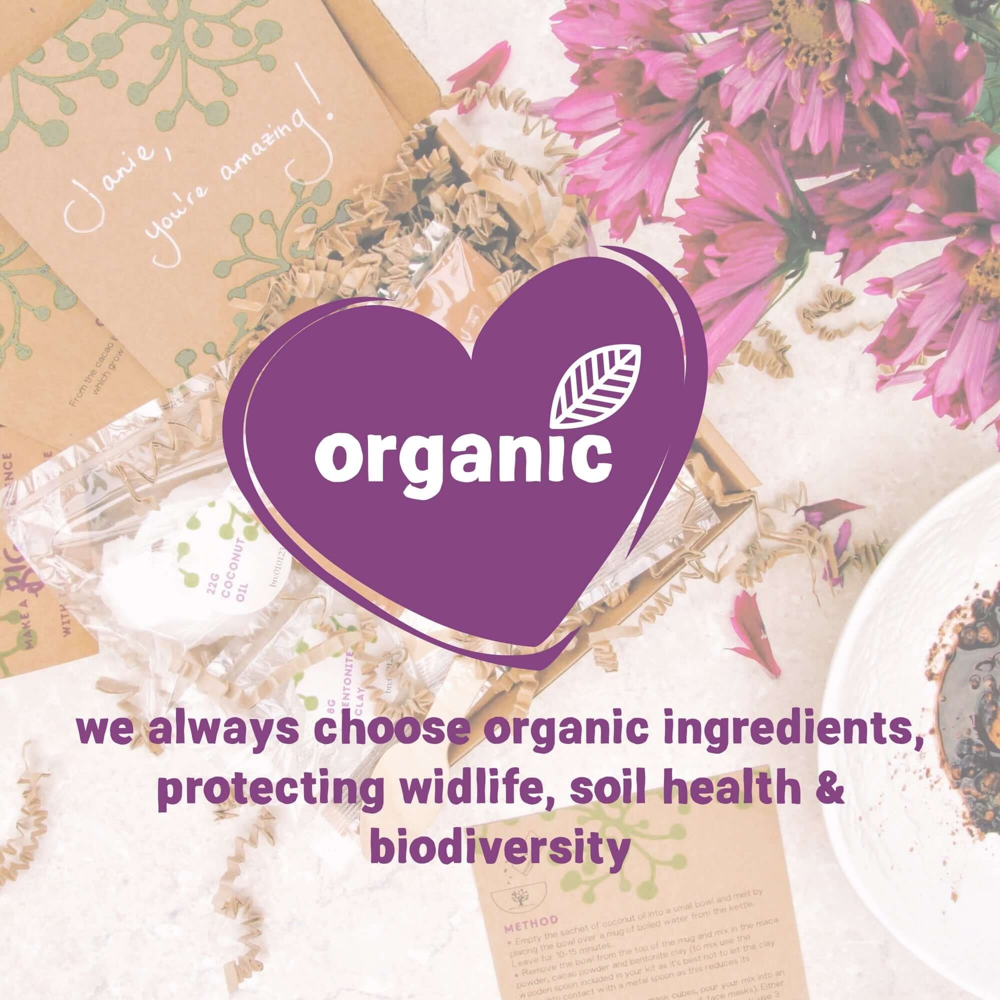 organic skincare kit inside proud of you gift